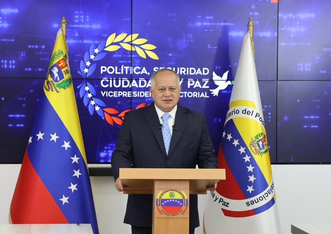 Si EGU pone un pie en Venezuela será detenido y juzgado por la justicia: Diosdado Cabello