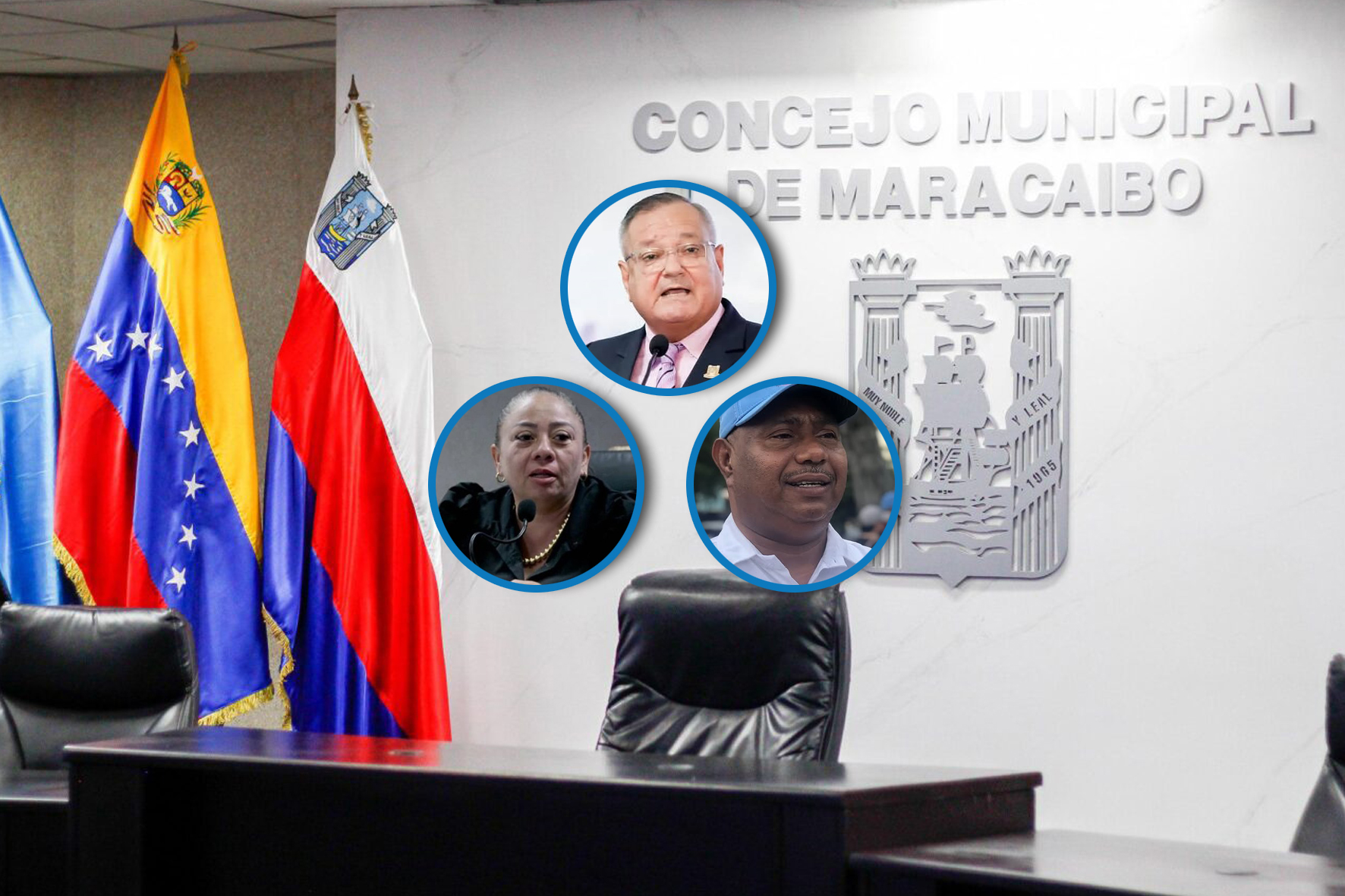 Omar Molina es el nuevo presidente del Concejo Municipal de Maracaibo: Así quedó constituida la nueva junta directiva