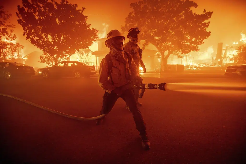 Los Ángeles devastada por las llamas: parece una película de Hollywood