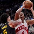 Warriors tropieza con Raptors en Toronto