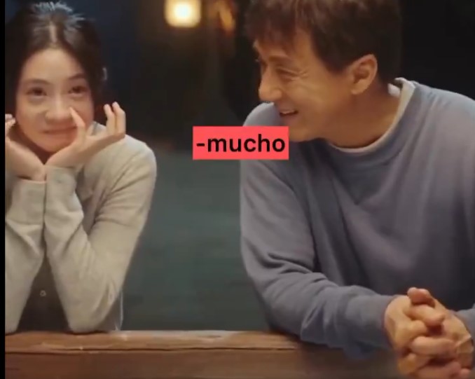 La ternura de Jackie Chan y su hija llorando viendo escenas antiguas