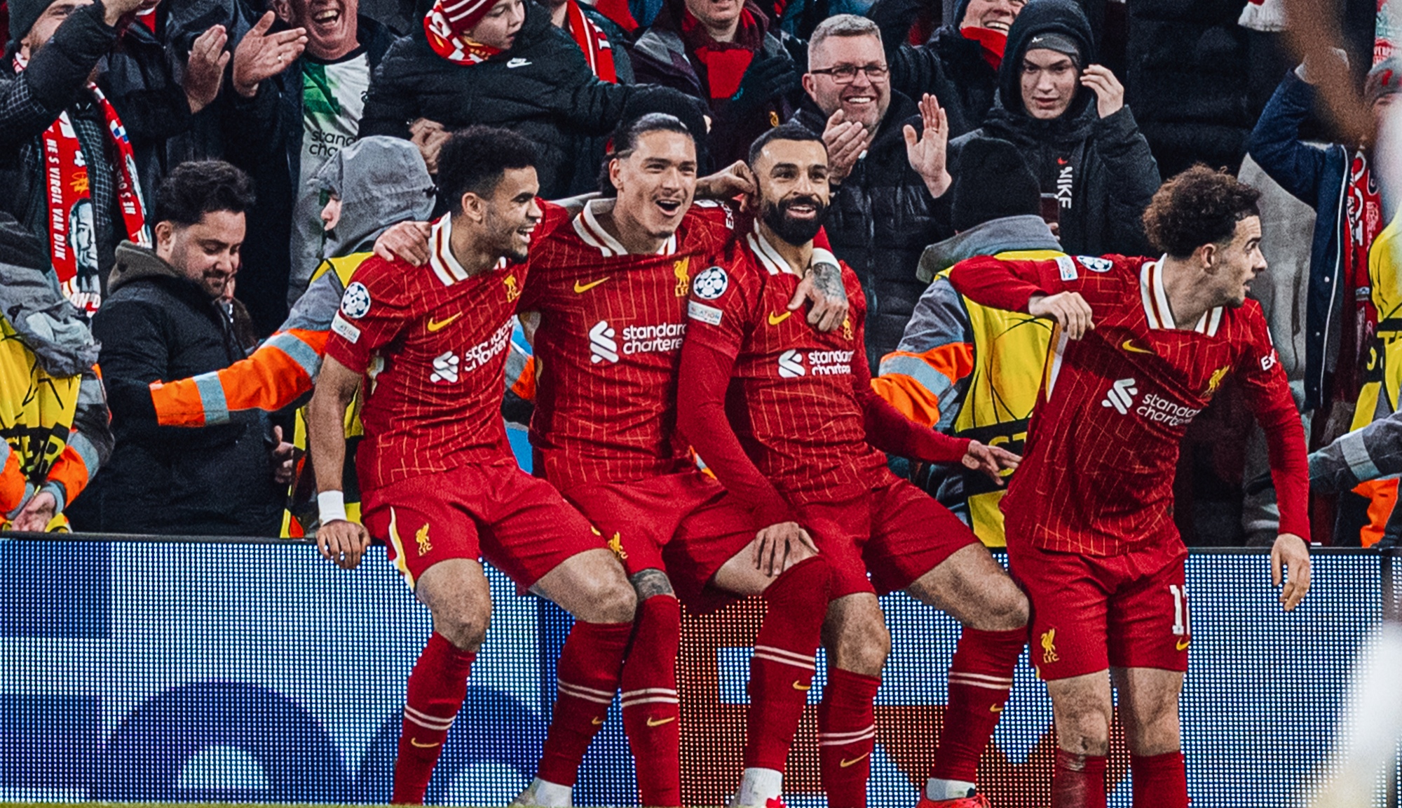 Liverpool superó a Lille y sigue siendo líder de la Champions League