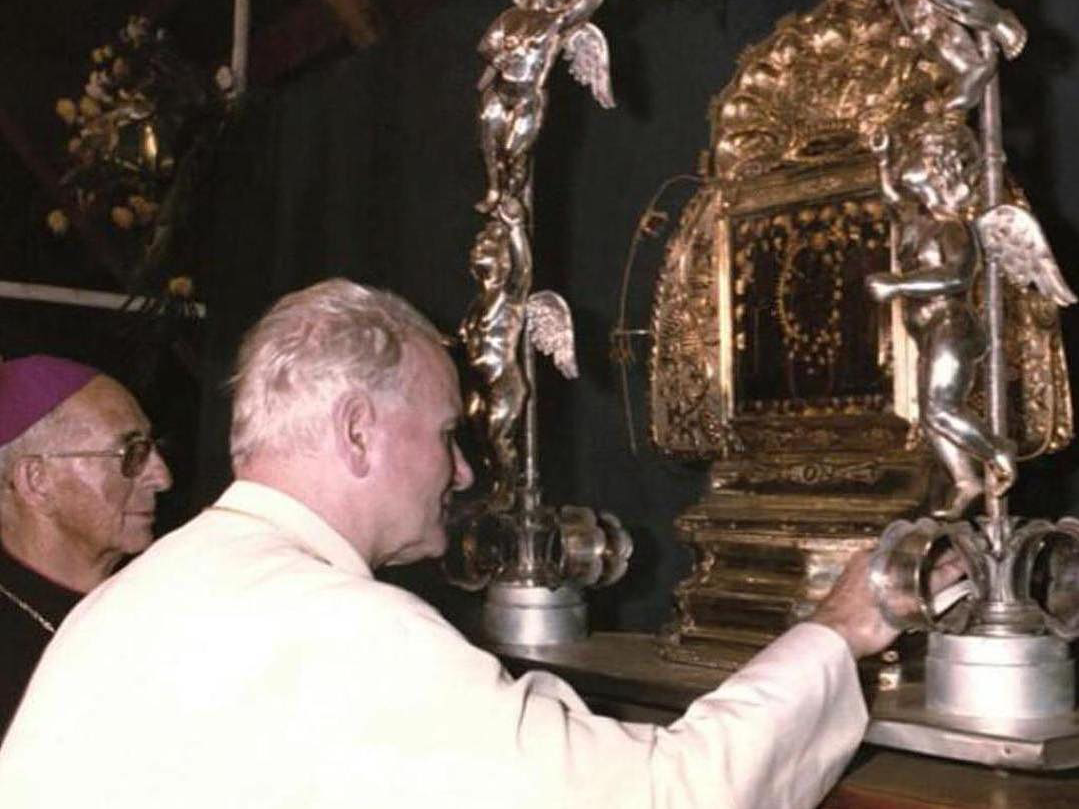 Se cumplen 40 años de la visita de Juan Pablo II a Grano de Oro