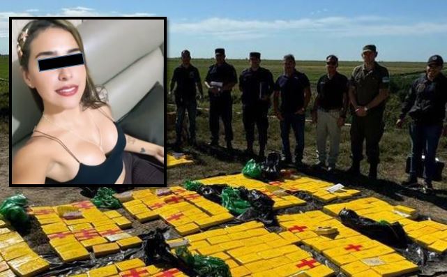 Presa exreina de belleza boliviana con 300 kilos de cocaína dentro de una avioneta en Argentina