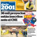 Titulares de la prensa nacional para este viernes 24 de enero