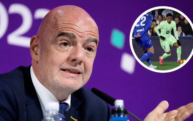 Infantino indignado por insultos racistas contra Alejandro Balde