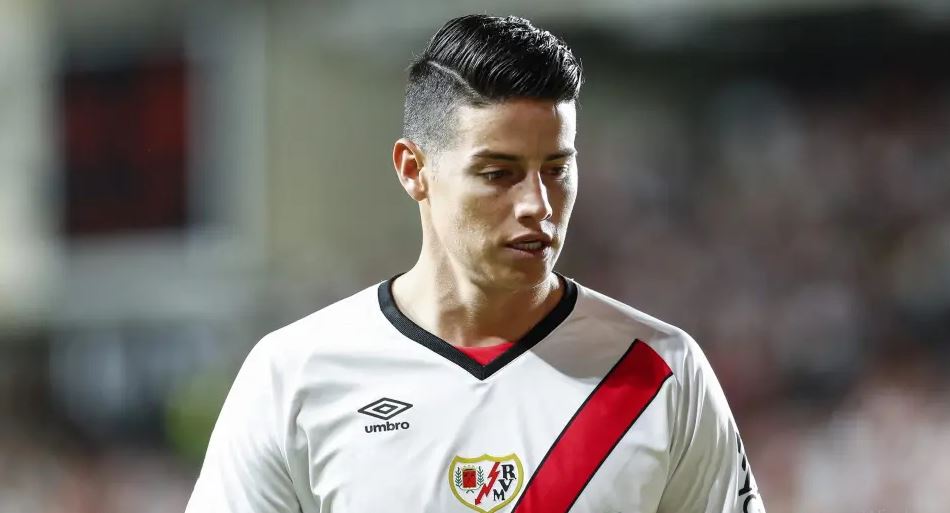 James Rodríguez rescindió su contrato con Rayo Vallecano