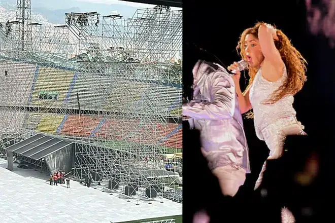 Cancelan concierto de Shakira en Medellín por problemas con el techo del escenario: Productora del evento espera reprogramar la fecha