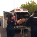 Trasladan a centro de salud al hombre que se lanzó del elevado de Delicias