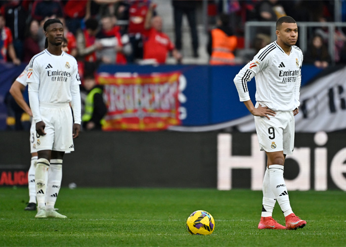 Real Madrid no pudo ante Osasuna con polémica incluida