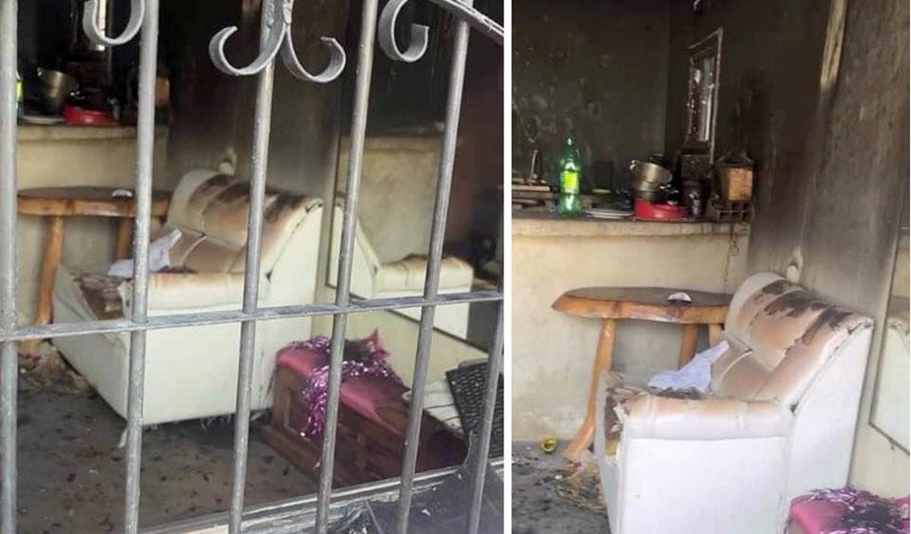 Una mujer muerta dejó el incendio de una casa en Carabobo: Sus tres hijos y su pareja están heridos