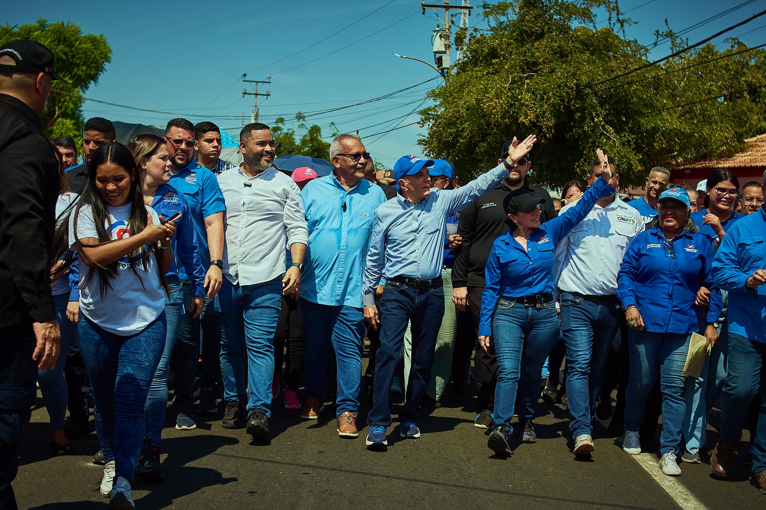 Gobernador Rosales inaugura corredores viales, inicia obras y despliega múltiples jornadas sociales en Cabimas