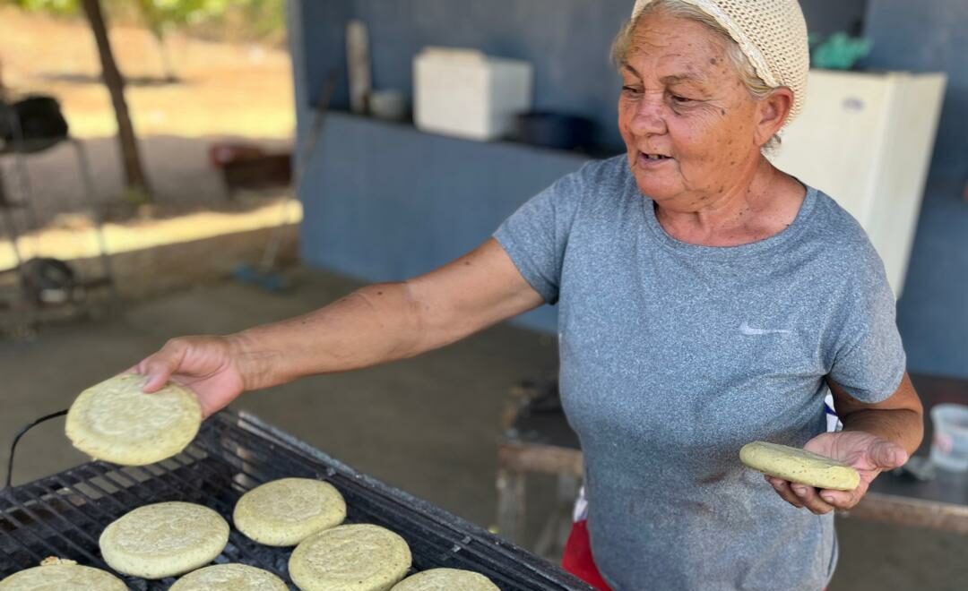 Betilda Ochoa, la mamá de la arepa pelá en la carretera Falcón-Zulia