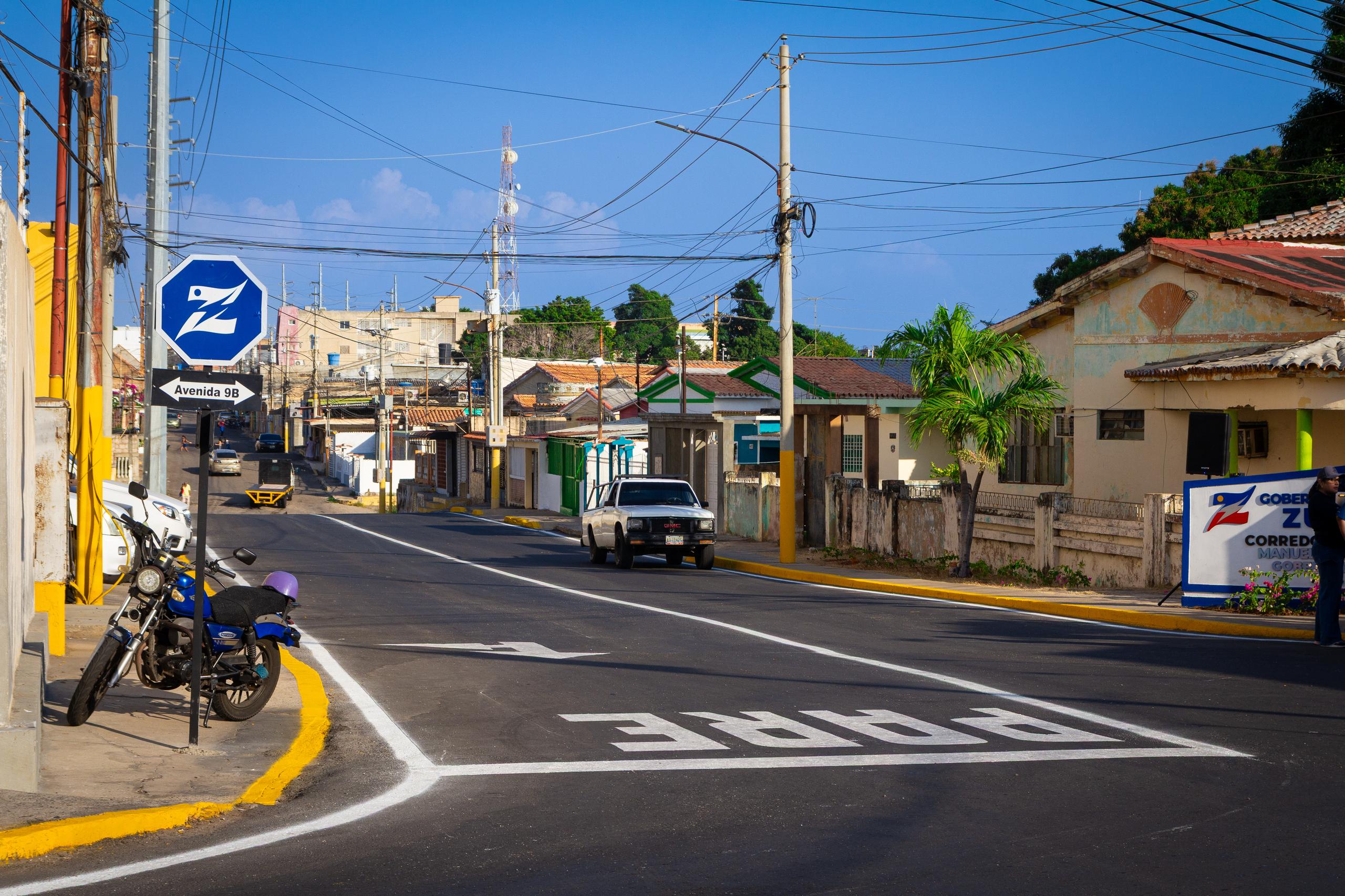 Gobernador Rosales inaugura los trabajos de construcción, recuperación y modernización vial en Veritas