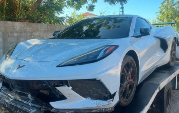 Equipo legal del propietario del Corvette envía versión sobre accidente en el hotel Tibisay en Maracaibo