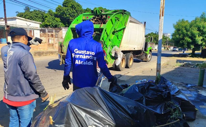 En un 90 por ciento se ha recuperado la recolección de desechos sólidos en San Francisco