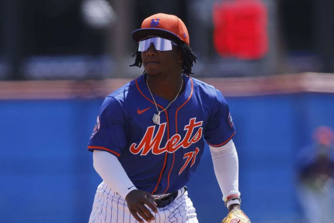 Luisangel Acuña estaría probando una nueva posición con los Mets