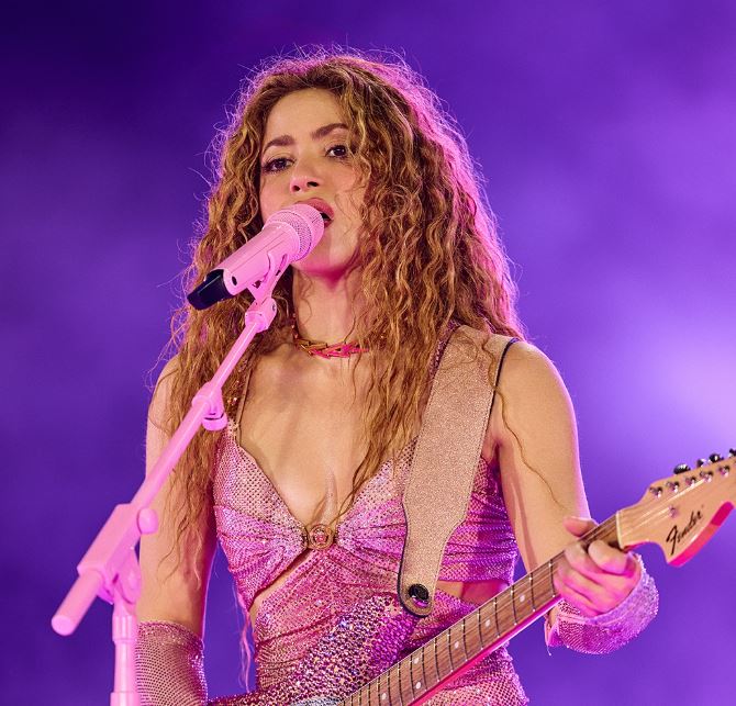 Shakira está en Colombia, lista para ofrecer conciertos en Barranquilla