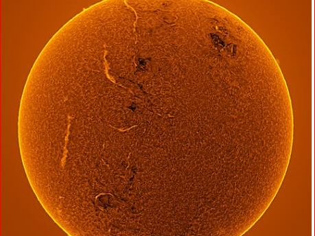 Imágenes del Sol revelan su majestuosidad