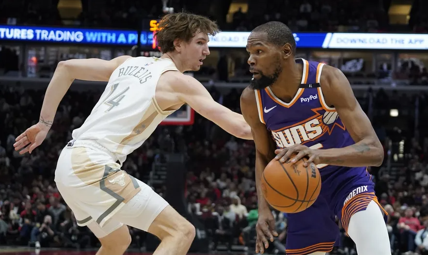 Suns venció reñidamente a los Bulls a domicilio