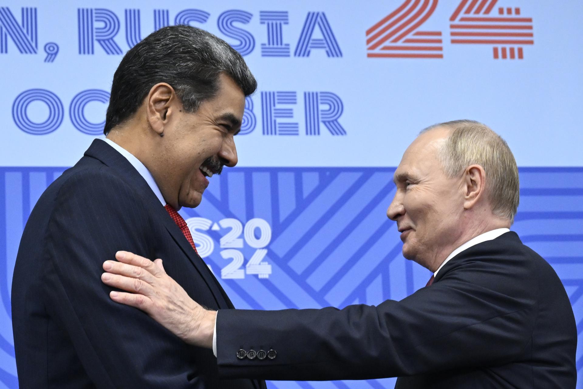 Putin invita a Maduro a Moscú para firmar el tratado de asociación