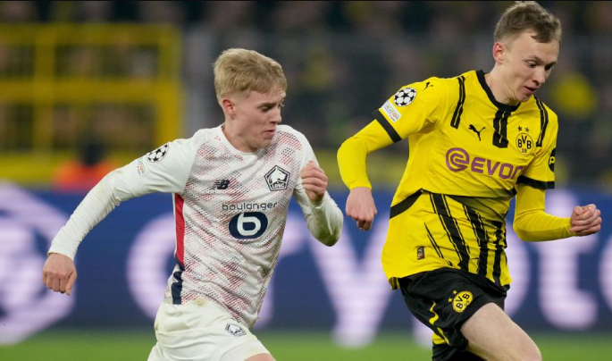 Borussia Dortmund y Lille pactaron igualdad en Alemania