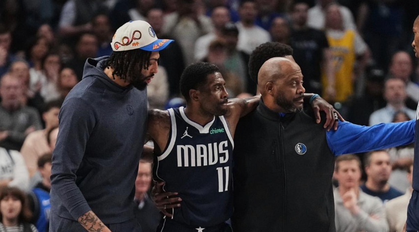 Los Mavericks sufren la sensible baja de Kyrie Irving