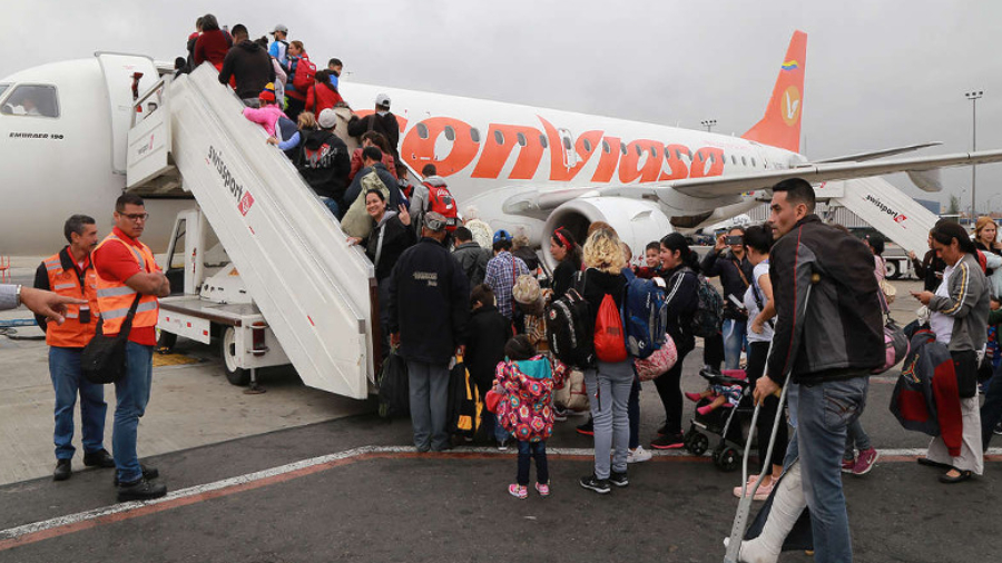 Más de 290 venezolanos llegarán al país a través del ‘Plan Vuelta a la Patria’ este jueves 20-Mar