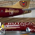 Rutaca y la FVF presentaron el avión oficial de la Vinotinto